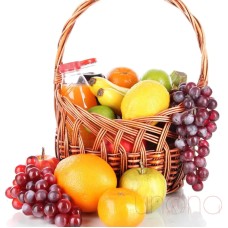 Get Well Soon Fruit Gift Basket (Regular)